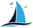 logo sailing boat